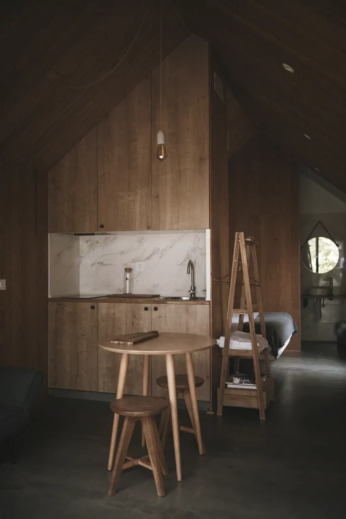 interior modulos cabaña